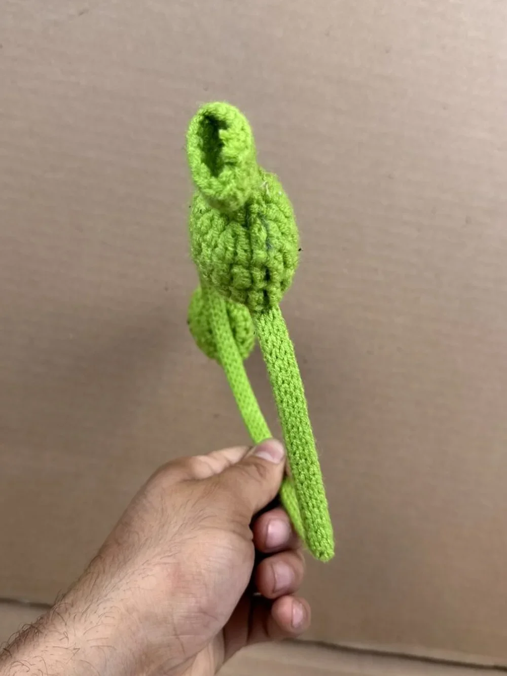 Unbranded adult Green Crochet Ogre Ears Headband Shrek Costume Accessory